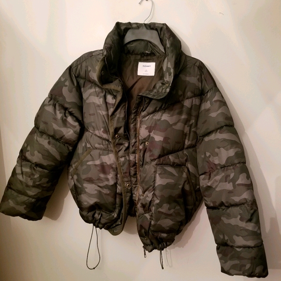 Camo Puffer Jacket - Picture 1 of 5